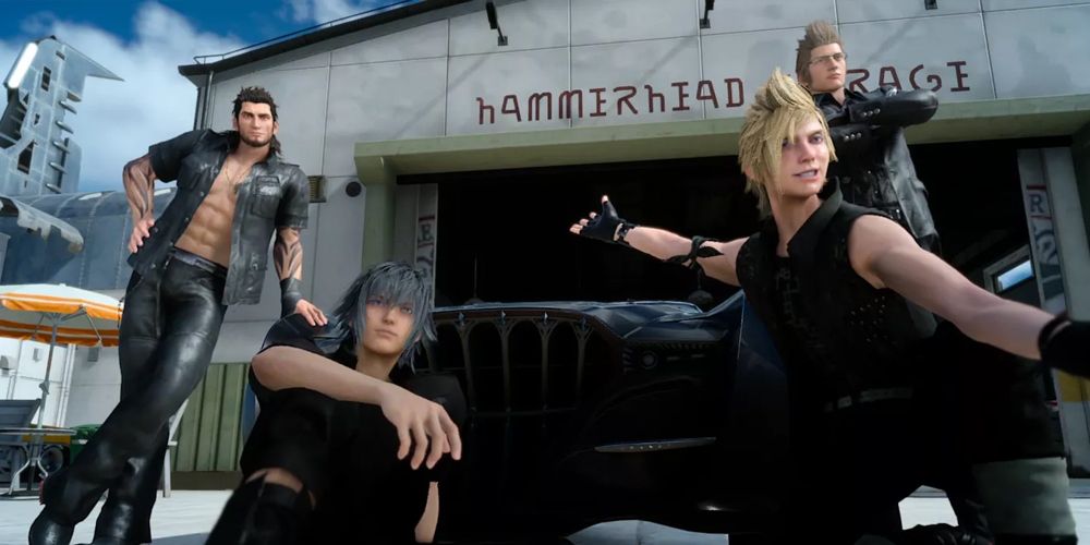 Party members from Final Fantasy XV 