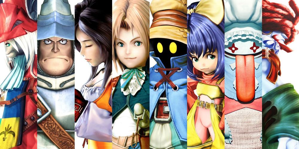 Party members from Final Fantasy IX
