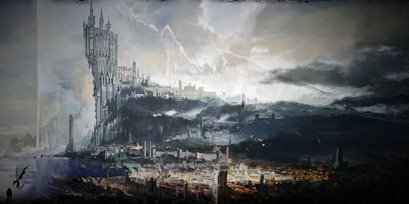 final fantasy 16 world concept art