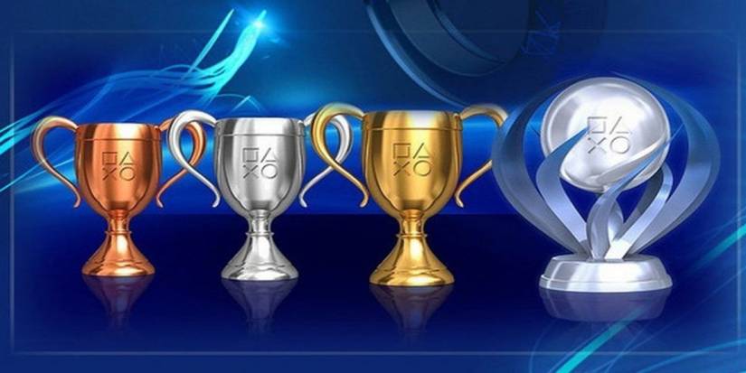 lineup of playstation trophies