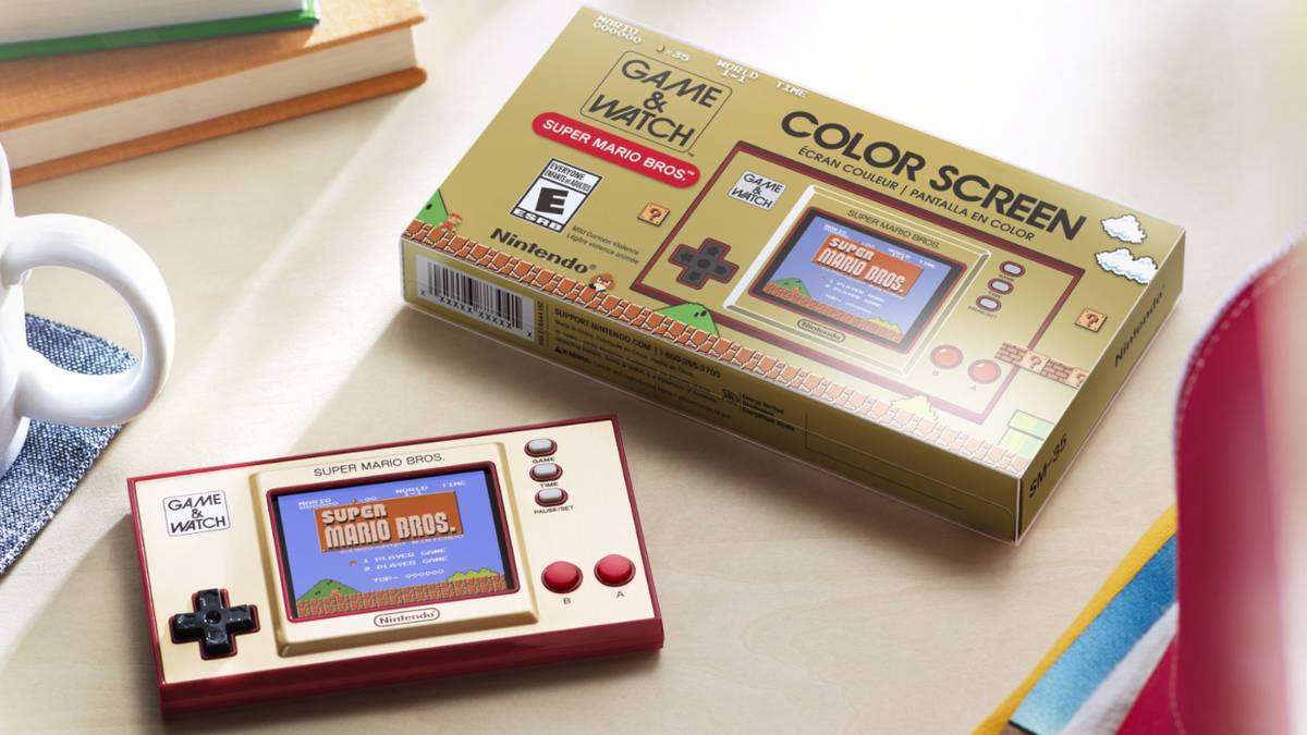 game and watch handheld box