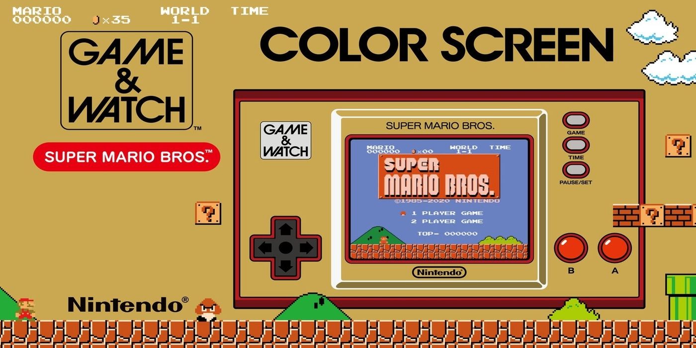 game and watch super Mario bros