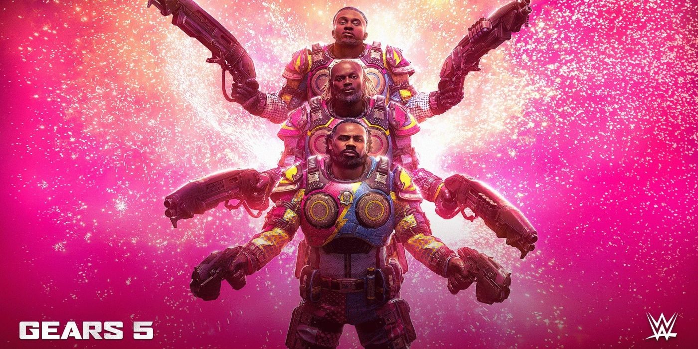 Gears 5 Adds Wwe Superstars The New Day As Dlc Characters