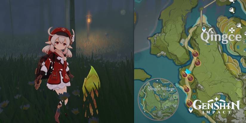 qingce village forest liyue resources