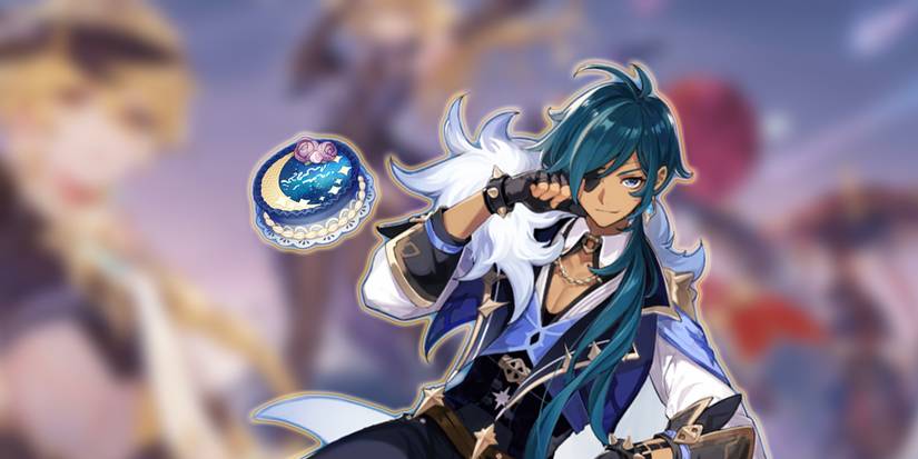 mihoyo cryo sword cake