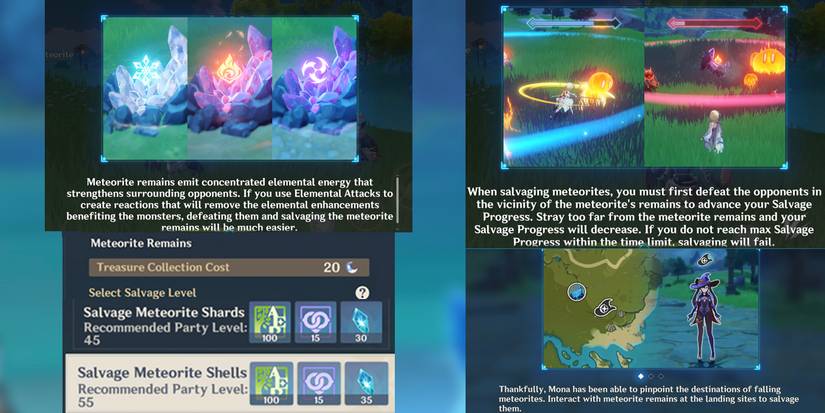 unreconciled stars event salvaging meteor remains