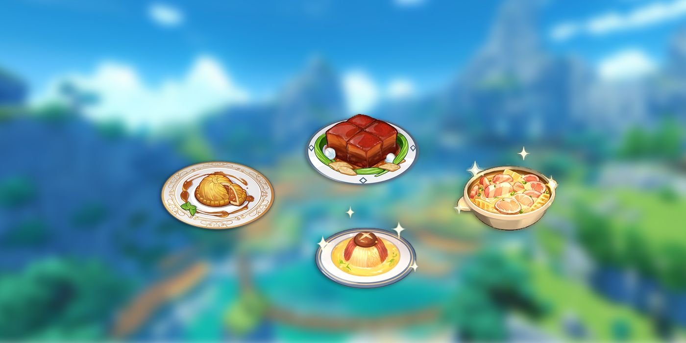 genshin impact update food banner