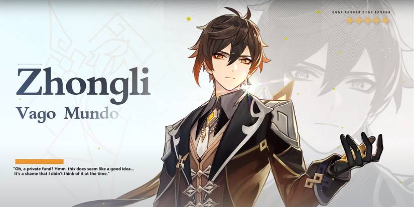 Genshin Impact Zhongli