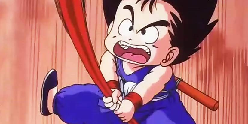 goku with Power pole
