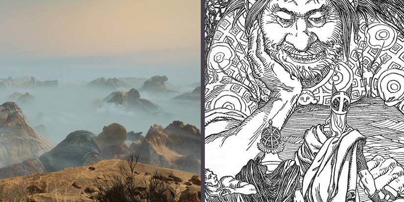 Jotunheim, as depicted in God of War and Norse mythology