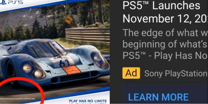 gran turismo 7 youtube ad screen grab