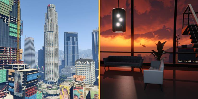 The Maze Bank Tower Office & Garage in GTA Online