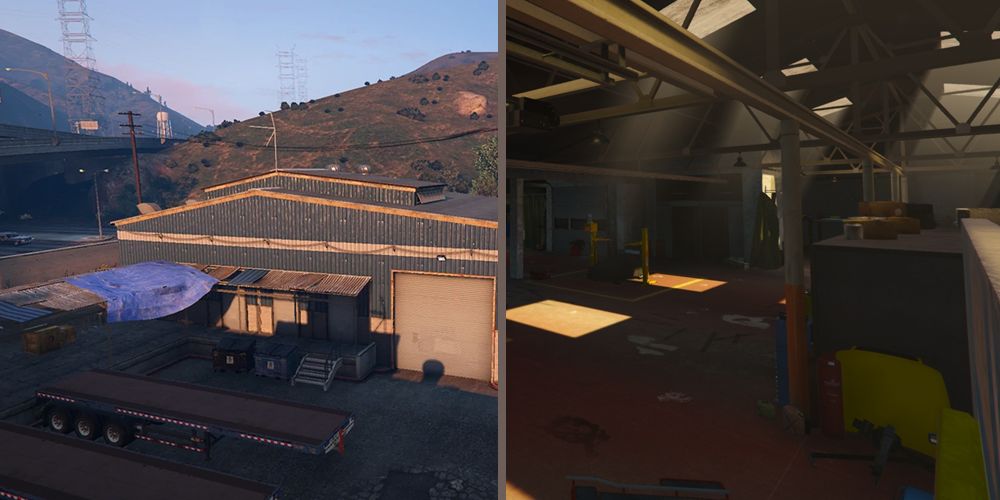 The Murrieta Heights Vehicle Warehouse in GTA Online
