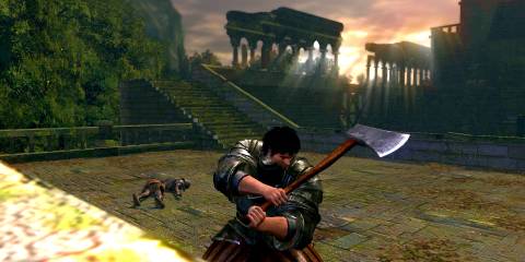 Hand Axe in Dark Souls