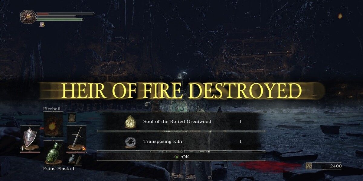 victory screen from Dark Souls 3