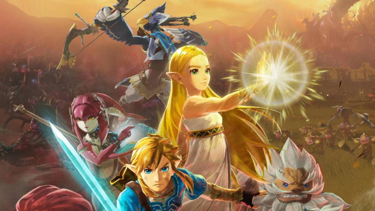 link zelda mipha daruk revali urbosa