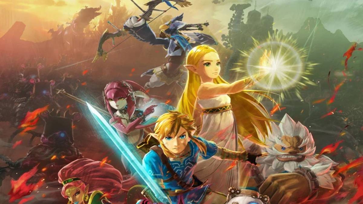 hyrule warriors age of calamity character artwork