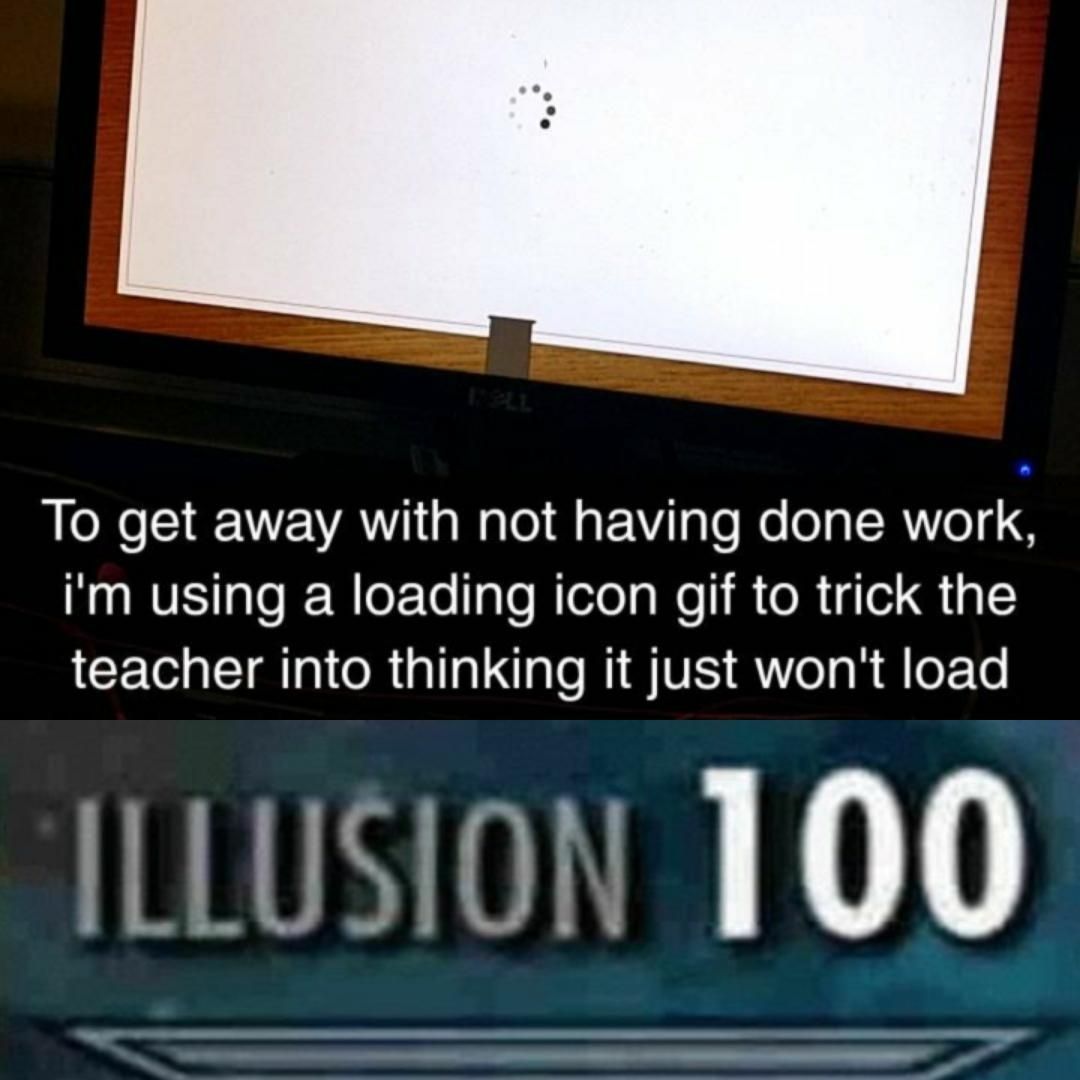 Illusion meme