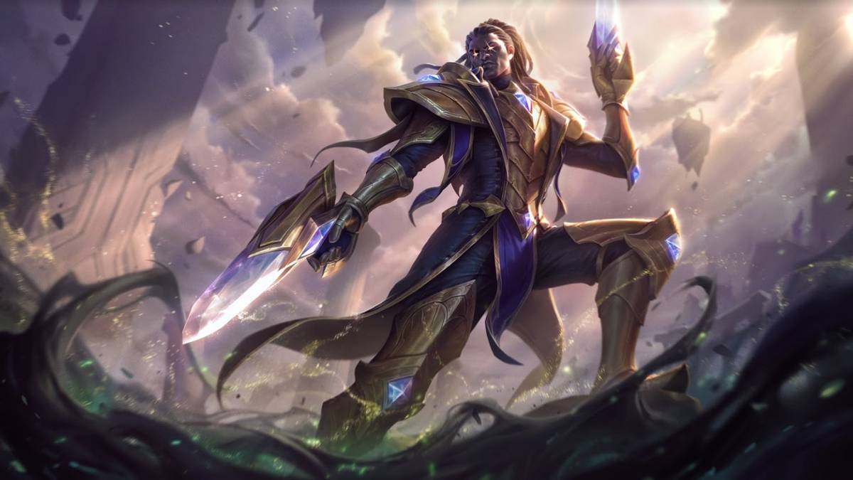 league of legends official victorious lucian splash art