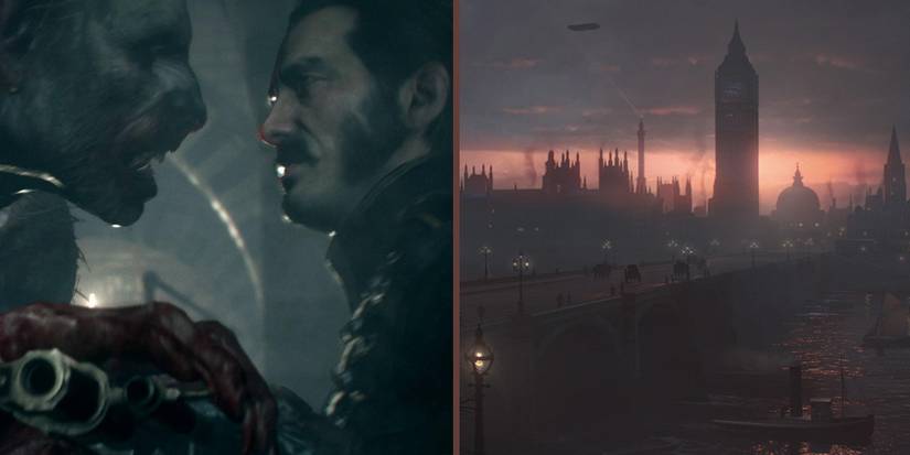 Depictions of London from The Order: 1866