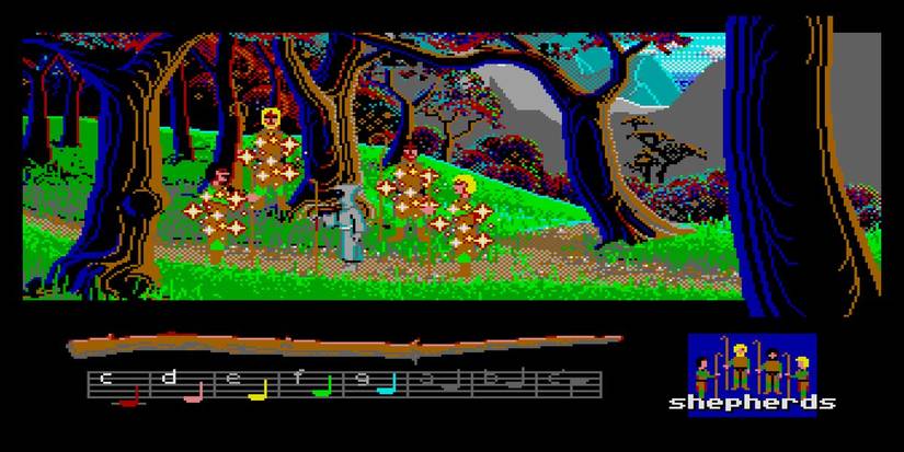 Loom from LucasArts gameplay