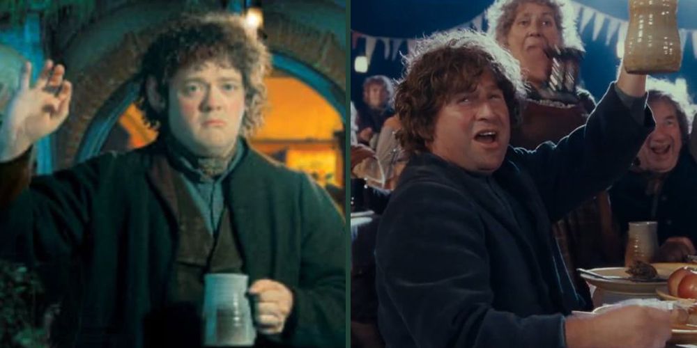 Fredegar 'Fatty' Bolger in the Lord of the Rings The Fellowship of the Ring