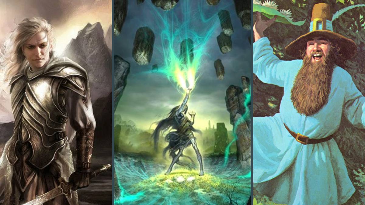 Glorfindel, the Barrow Wight and Tom Bombadil from The Lord of the Rings