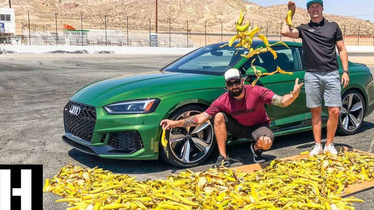 How many bananas to spin out car