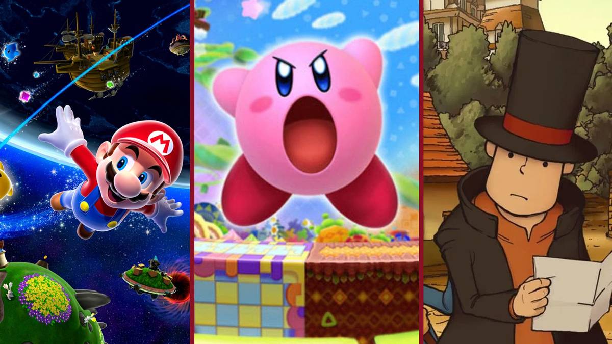 Mario, Kirby and Layton