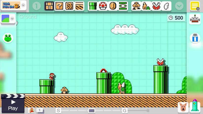 mario maker course creation wii u