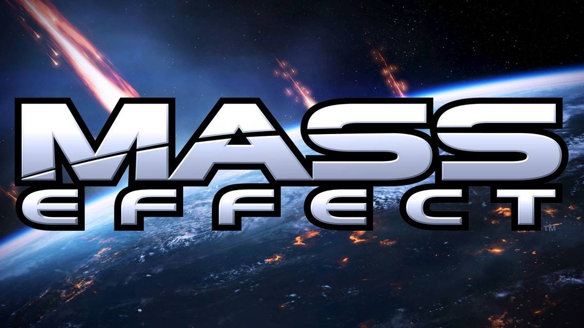 mass effect logo meteors falling