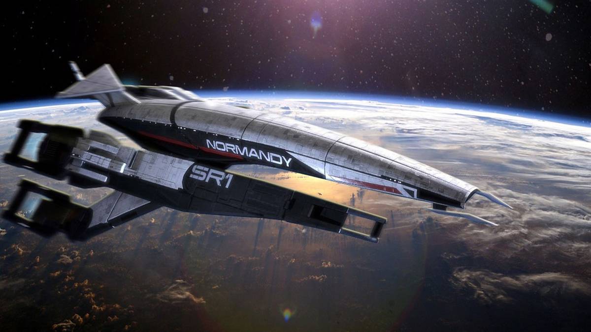 mass effect normandy s1 statue dark horse direct