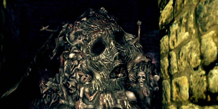 disgusting slime enemy that is a miniboss.