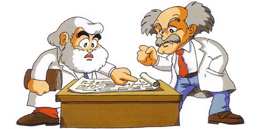 Dr. Light and Dr. Wily (Mega Man)