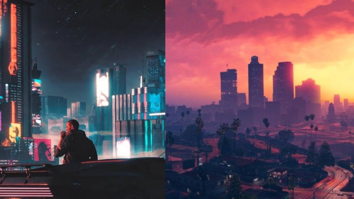 night city los santos cyberpunk gta 5