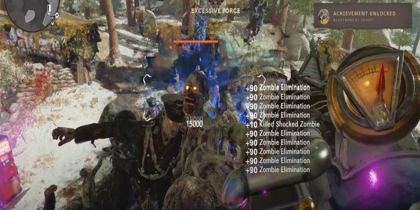 zombies on plane wing black ops cold war