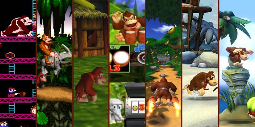 The evolution of Donkey Kong on Nintendo home consoles