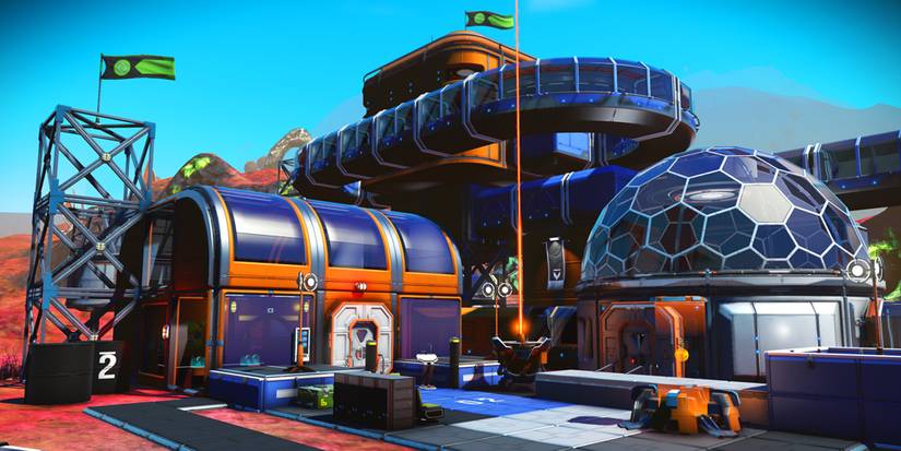Base Building in No Man's Sky