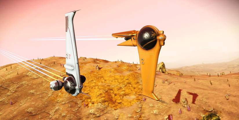 Exotic Starships in No Man's Sky