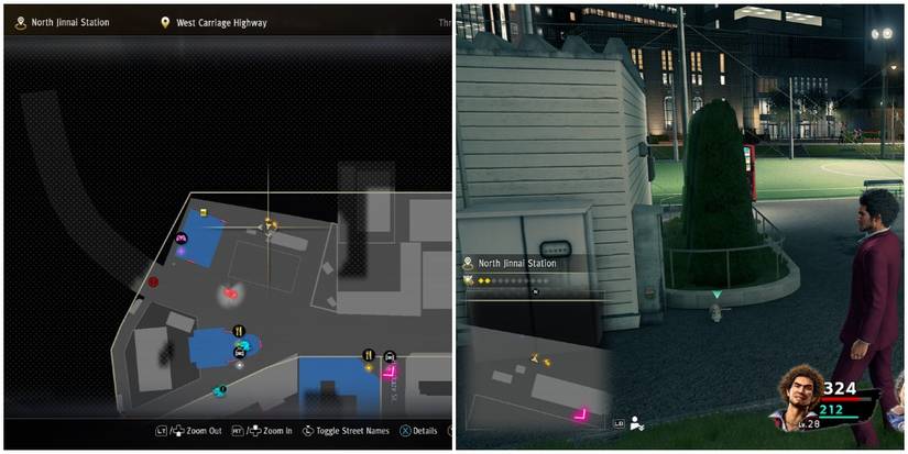 north jinnai station yakuza cat