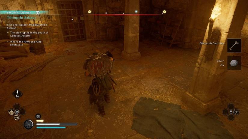 How to unlock barred door in Offchurch