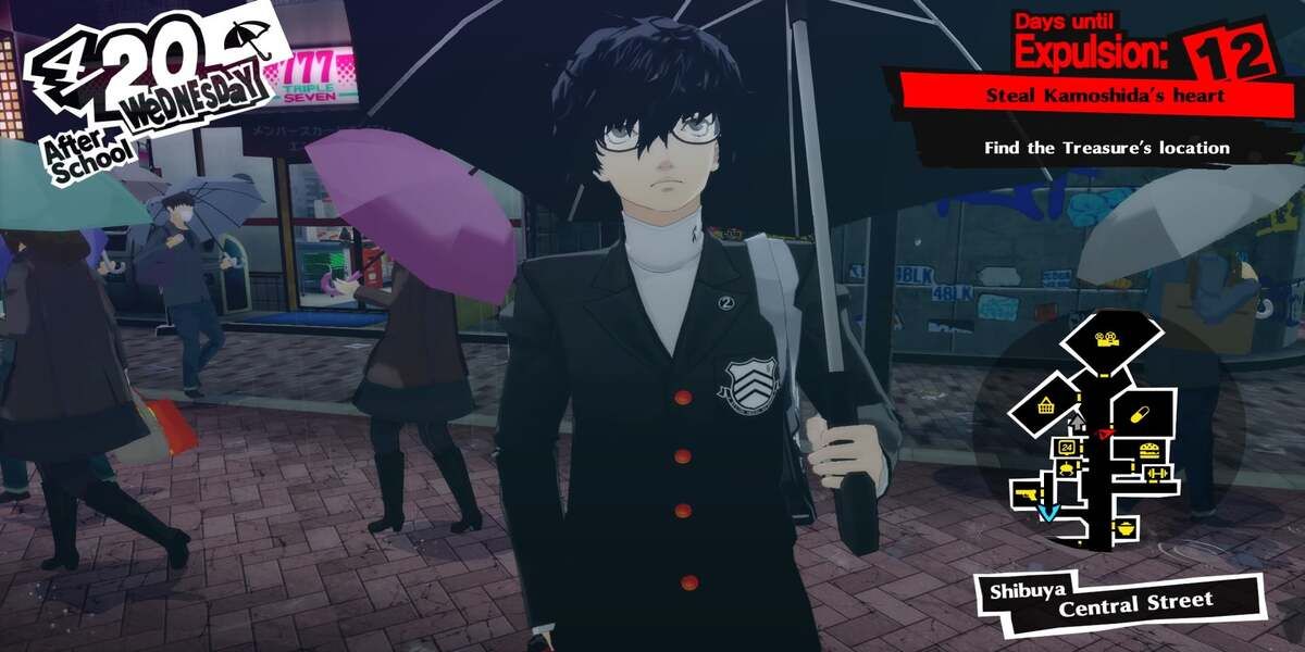 Persona 5 PS4 gameplay