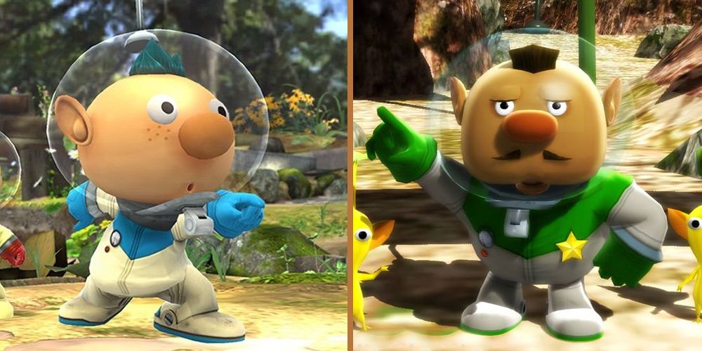 Alph and Charlie from Pikmin 3