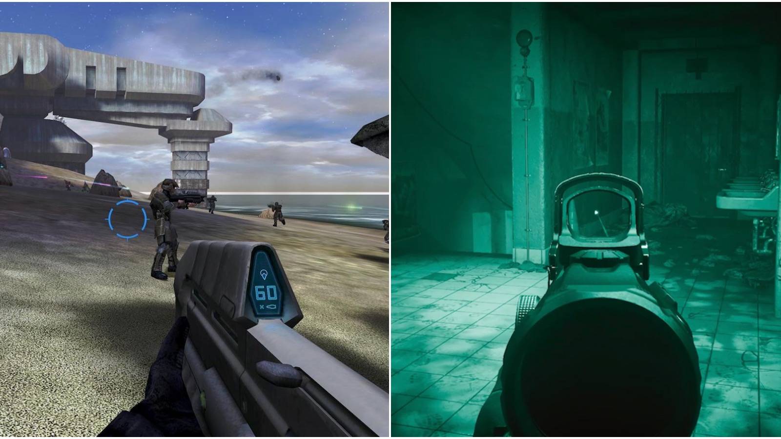 halo and call of duty