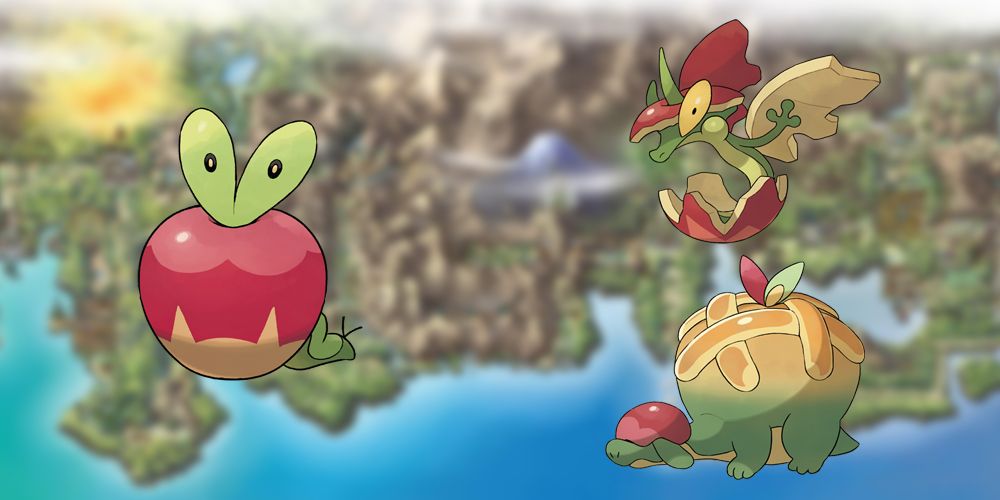 Applin's branched evolutions (Pokémon)