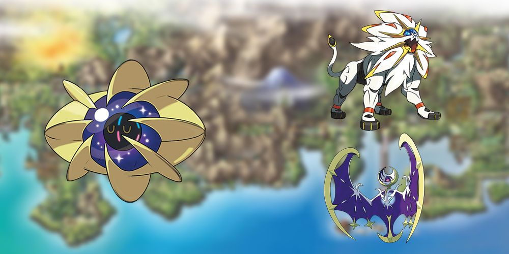 Cosmoem's branched evolutions (Pokémon)