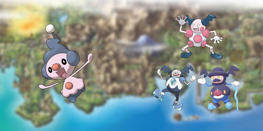 Mime Jr.'s branched evolutions (Pokémon)