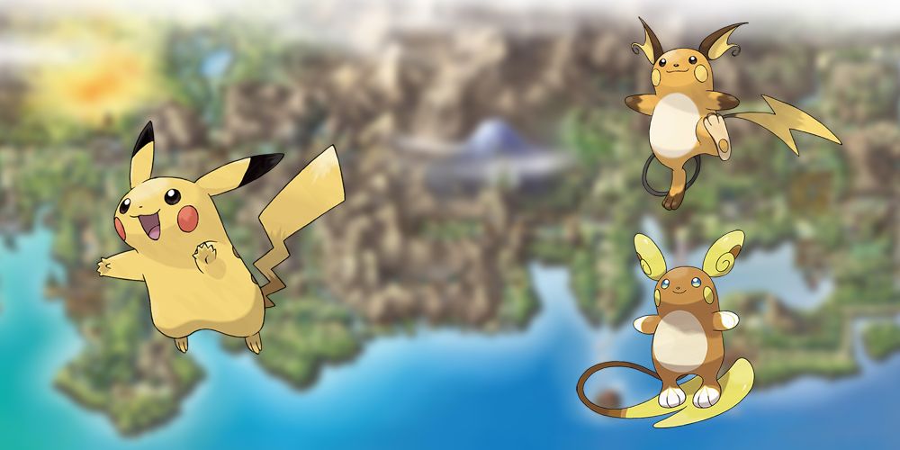 Pikachu's branched evolutions (Pokémon)