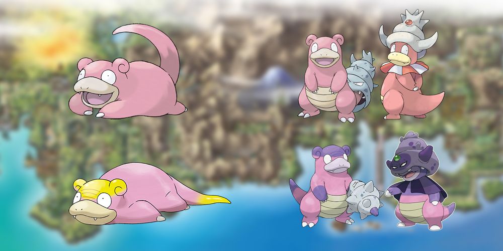 Slowpoke's branched evolutions (Pokémon)