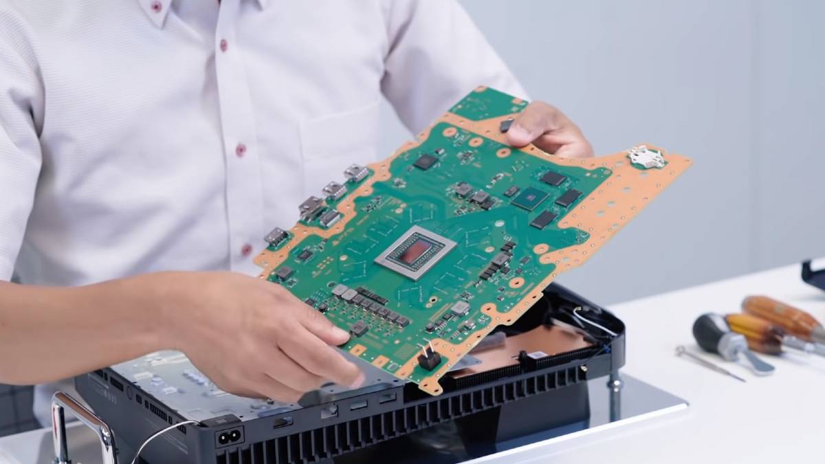 playstation 5 ps5 console teardown